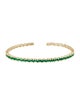 Suzanne Kalan 18K Emerald Mini Princess Cuff