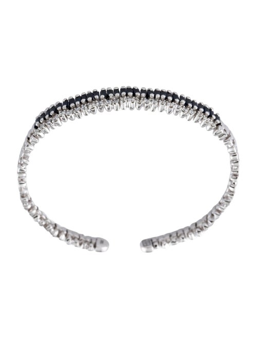 Suzanne Kalan 18K Sapphire & Diamond Short Stack Cuff