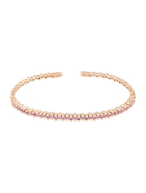 Suzanne Kalan 18K Sapphire Mini Cuff Bracelet