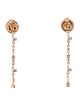 Suzanne Kalan 18K Diamond Thin Flexible Drop Earrings