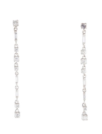 Suzanne Kalan 18K Diamond Drop Earrings