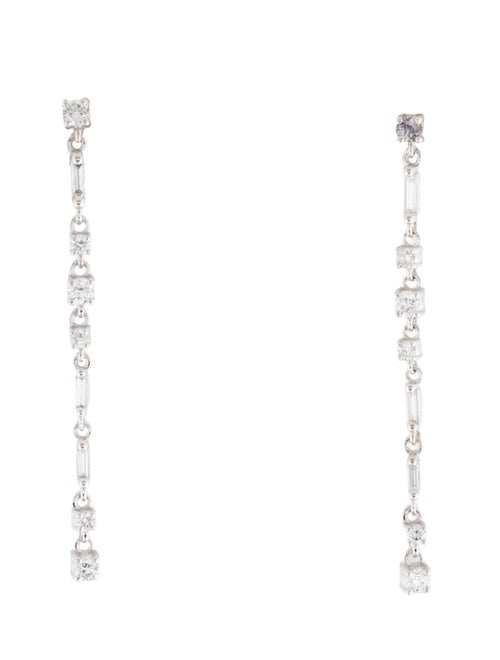 Suzanne Kalan 18K Diamond Drop Earrings