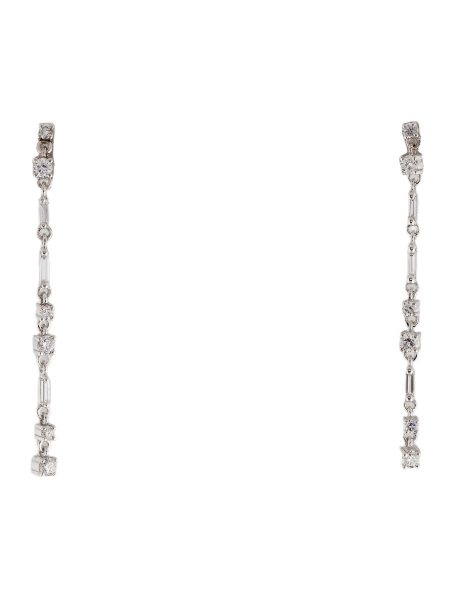 Suzanne Kalan 18K Diamond Drop Earrings
