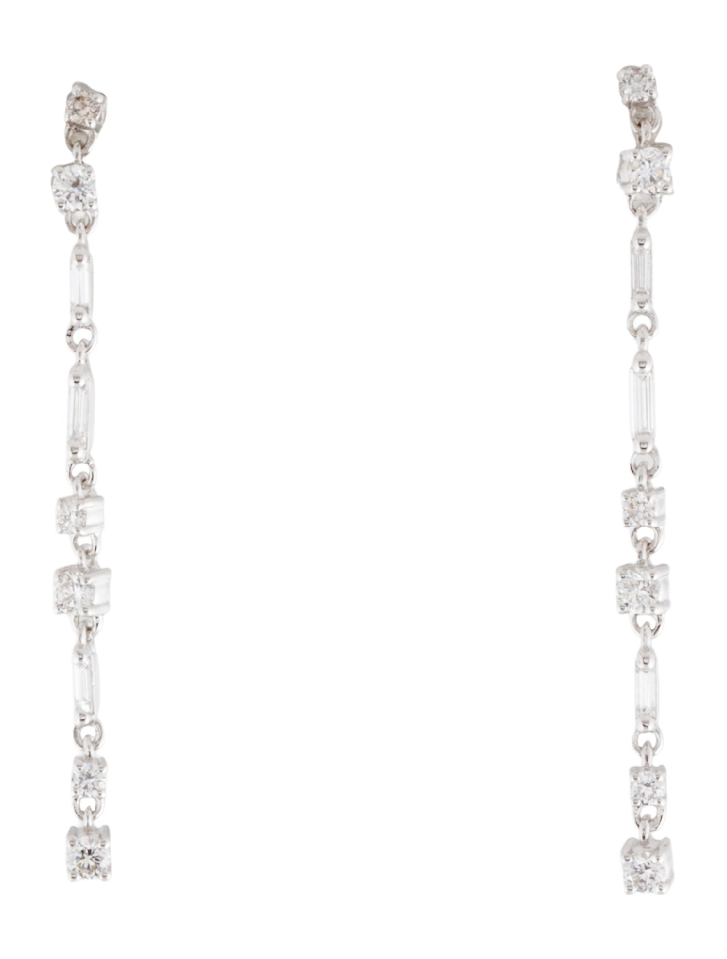 Suzanne Kalan 18K Diamond Drop Earrings