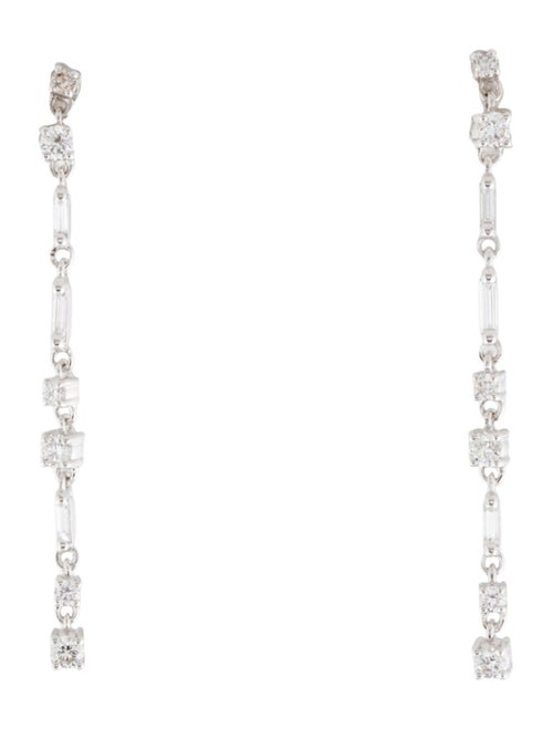 Suzanne Kalan 18K Diamond Drop Earrings