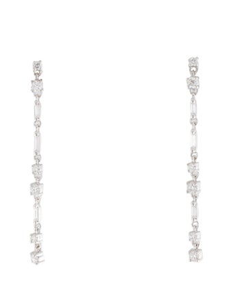 Suzanne Kalan 18K Diamond Drop Earrings