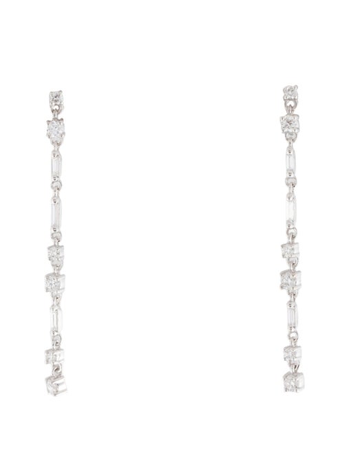Suzanne Kalan 18K Diamond Drop Earrings