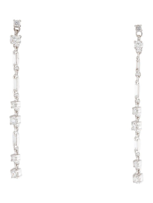 Suzanne Kalan 18K Diamond Drop Earrings