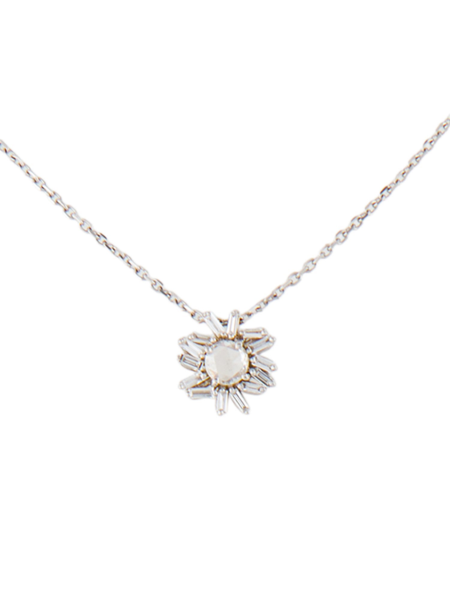 Suzanne Kalan 18K Diamond 'One of a Kind' Pendant Necklace