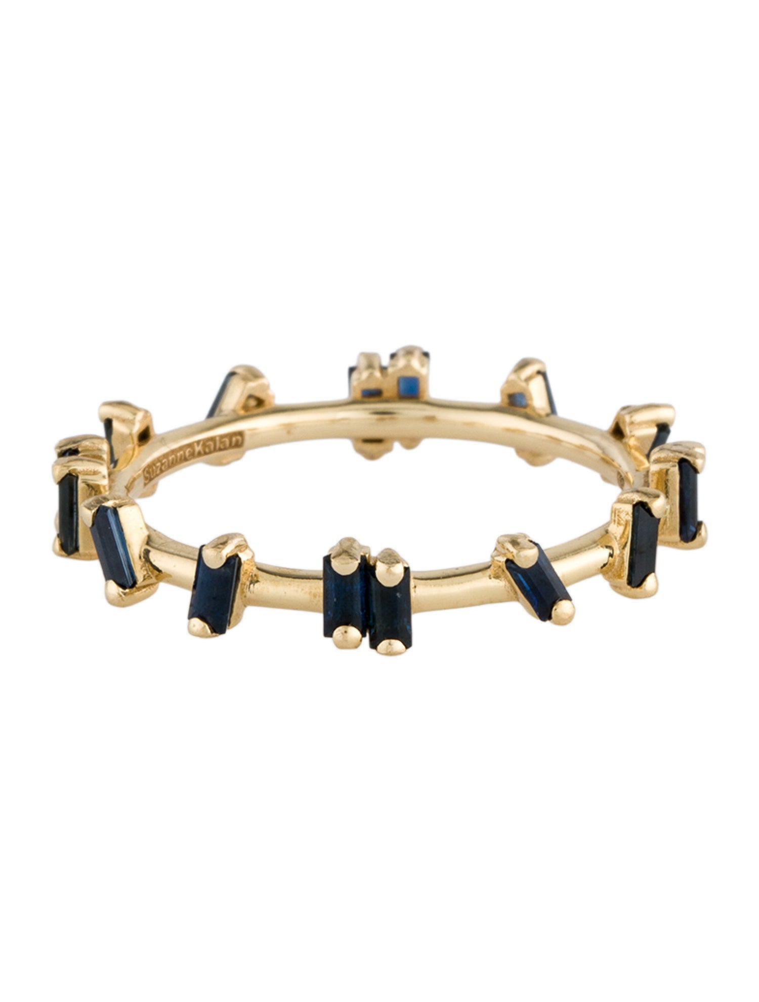 Suzanne Kalan 14K Sapphire Barbwire Ring