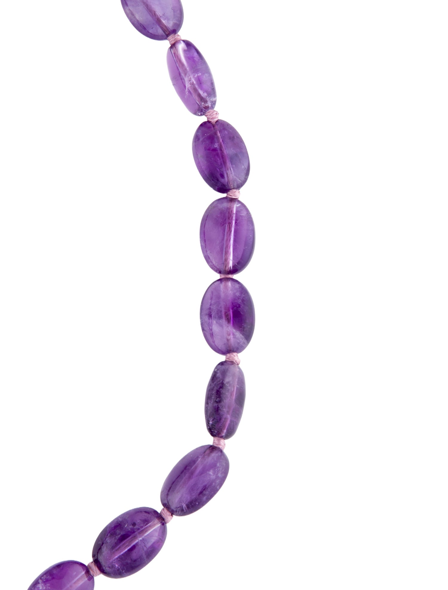 Suzanne Kalan Amethyst Bead Strand Necklace