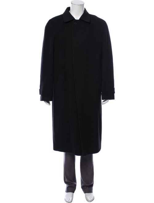 Saks Fifth Avenue Cashmere Overcoat black