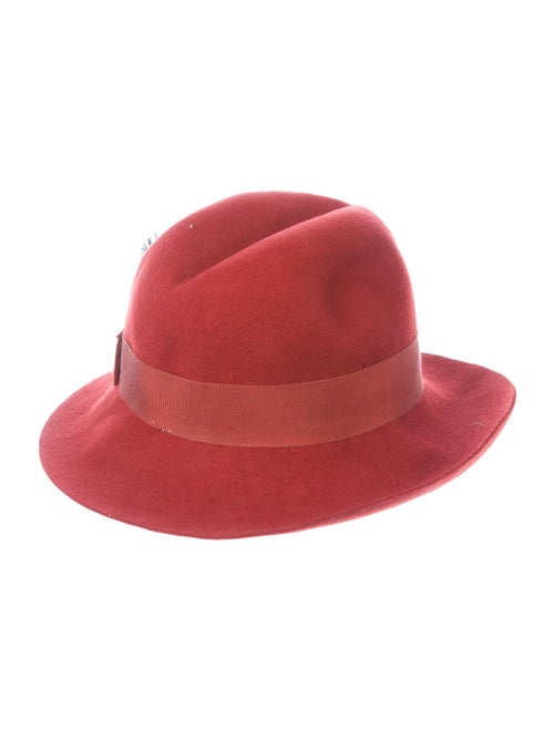 Saks Fifth Avenue Wool Fedora Hat wool