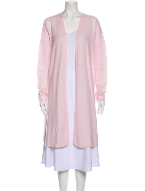 Saks Fifth Avenue Cashmere Open Front Sweater w/ T