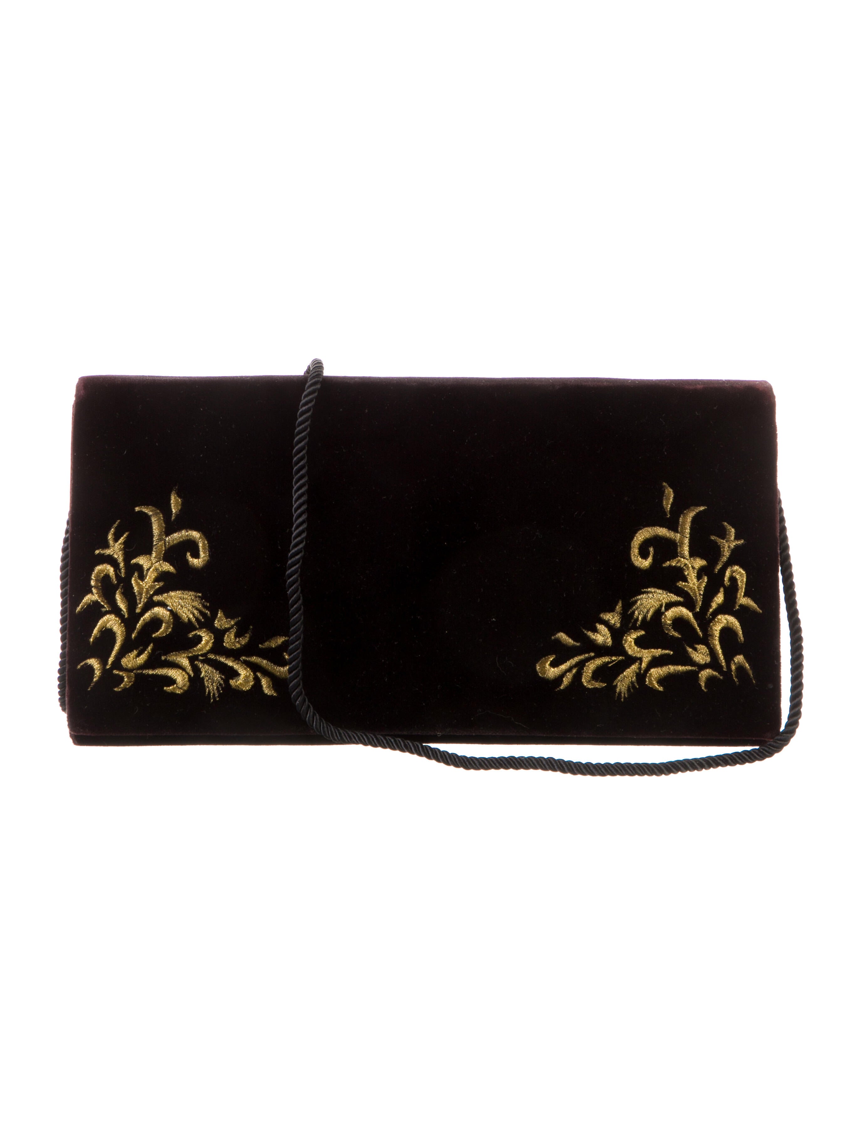 Saks Fifth Avenue Velvet Crossbody Bag Brown Crossbody Bags, Handbags