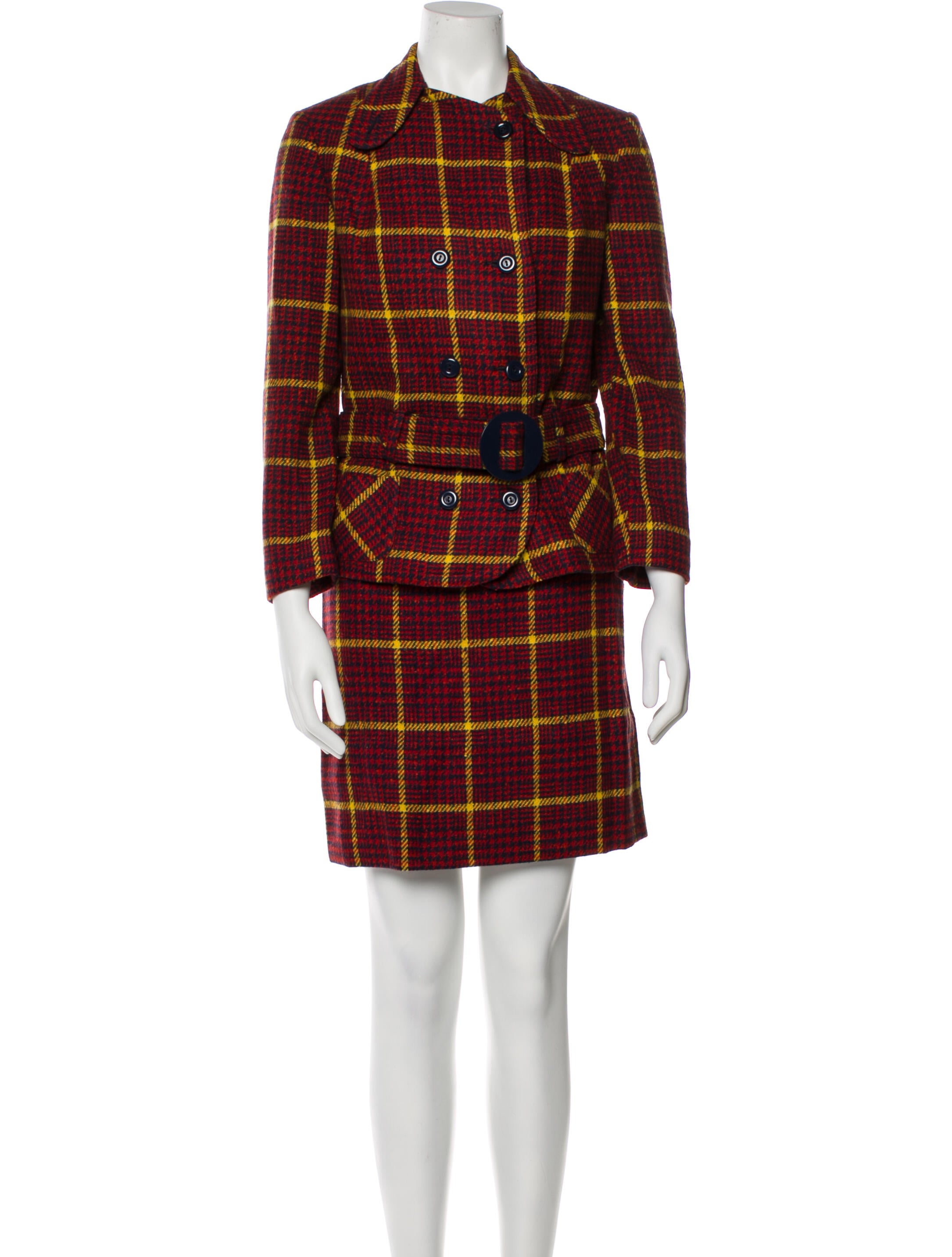 Saks Fifth Avenue Vintage 1980's Skirt Set