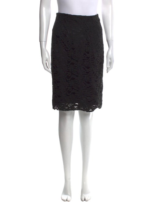 Saks Fifth Avenue Lace Pattern Knee-Length Skirt