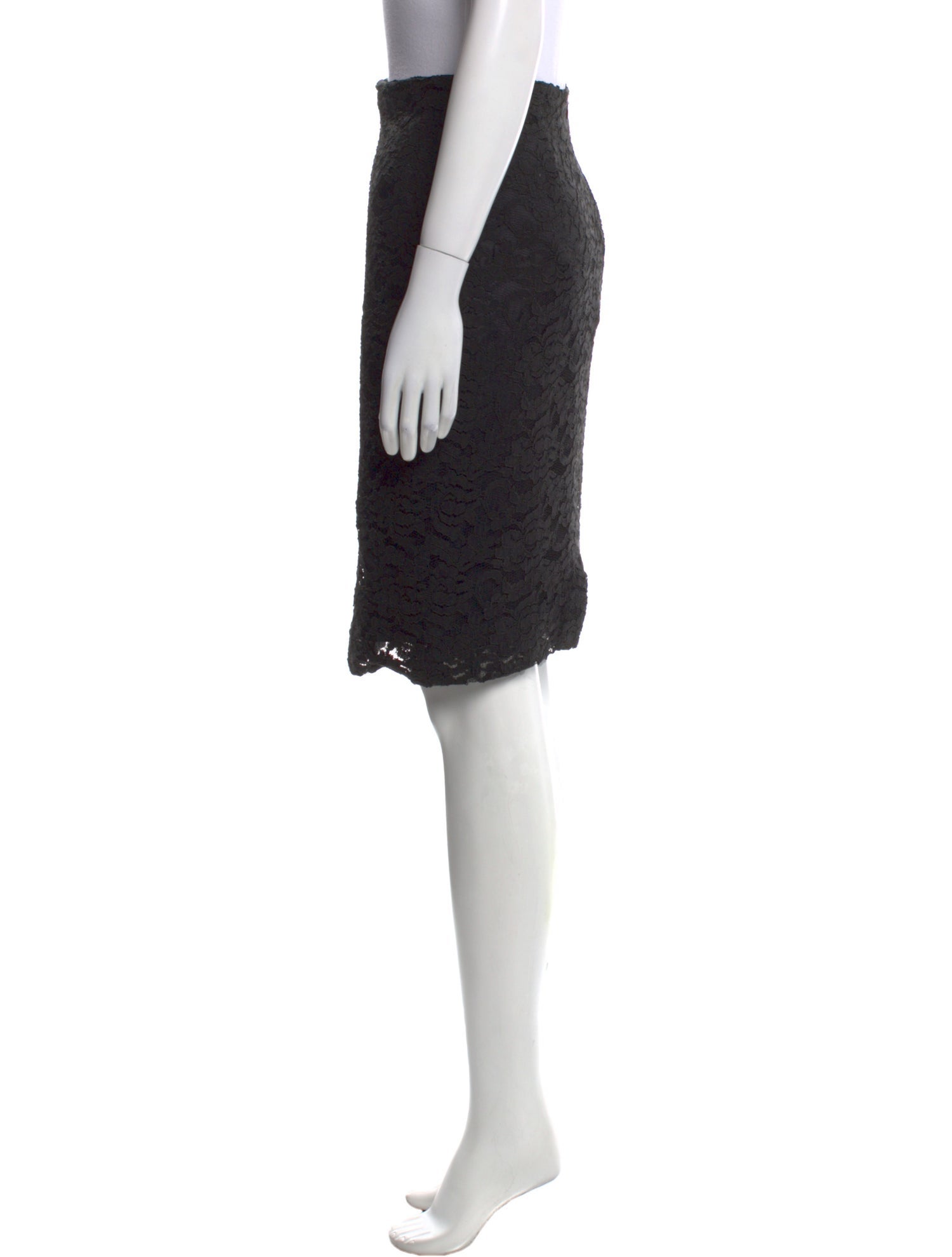 Saks Fifth Avenue Lace Pattern Knee-Length Skirt