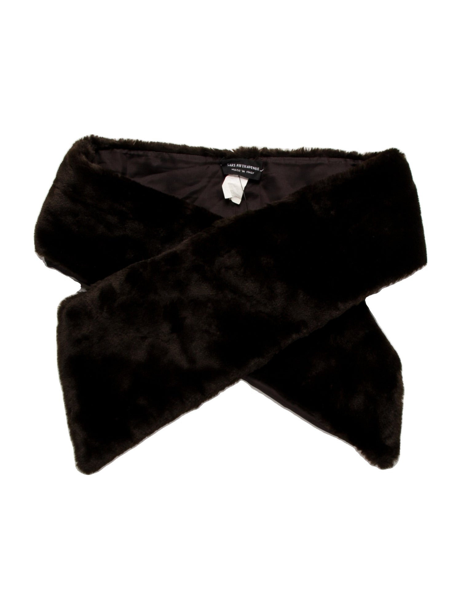 Saks Fifth Avenue Scarf Brown Scarves and Shawls, Accessories SKS43692 The RealReal