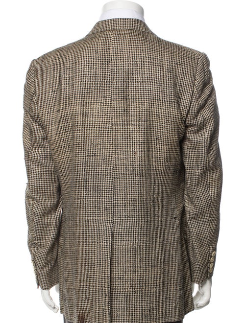 Saks Fifth Avenue Houndstooth Print Blazer