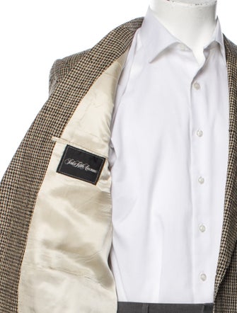 Saks Fifth Avenue Houndstooth Print Blazer