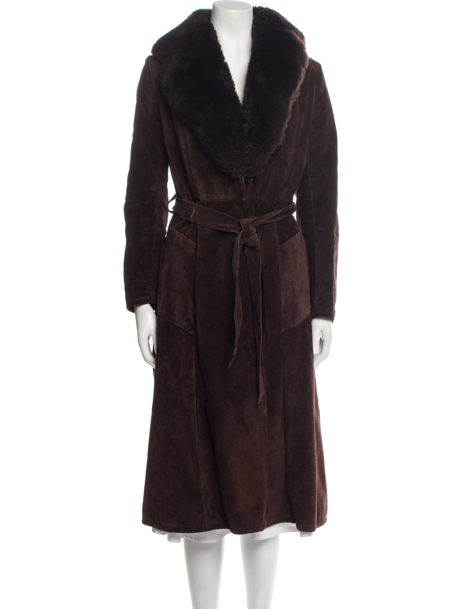 Saks Fifth Avenue Vintage Late 1980's - Early 1990's Faux Fur Coat