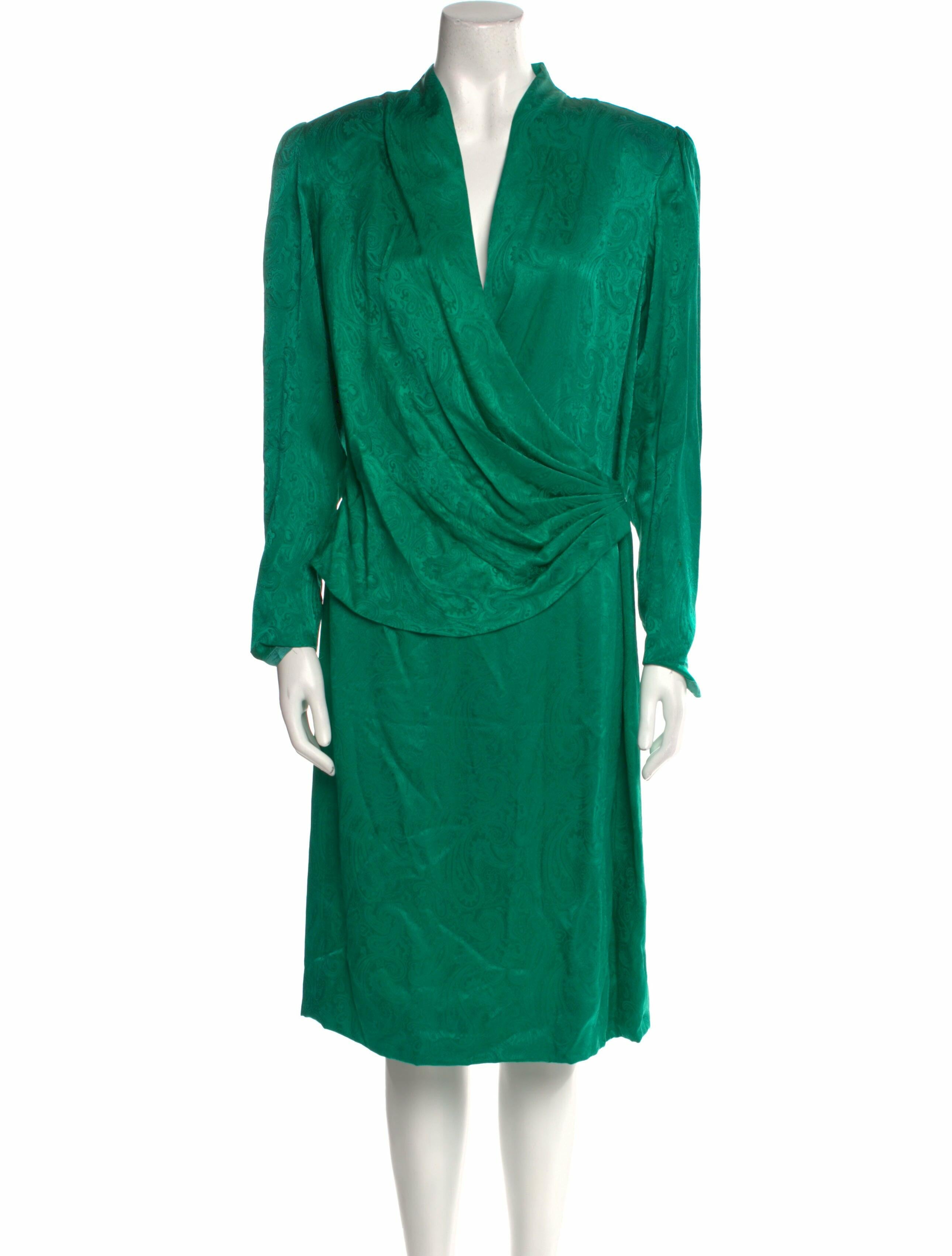 Saks Fifth Avenue Vintage Knee-Length Dress