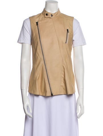 Saks Fifth Avenue Jackets Leather Vest S