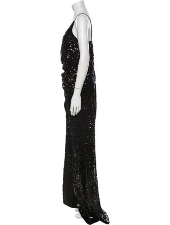 Saks Fifth Avenue V-Neck Long Dress