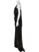 Saks Fifth Avenue V-Neck Long Dress