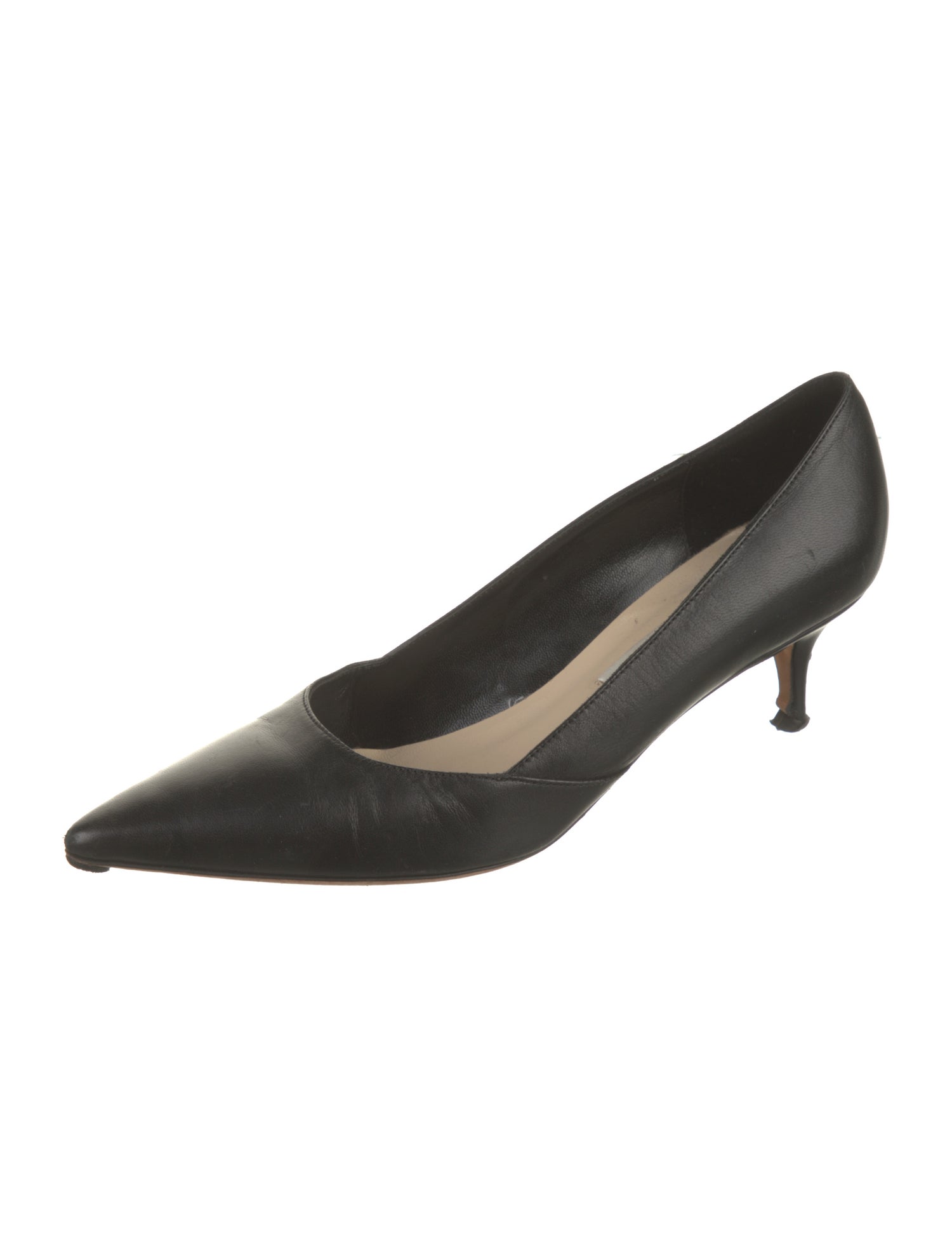 Saks Fifth Avenue Leather Pumps