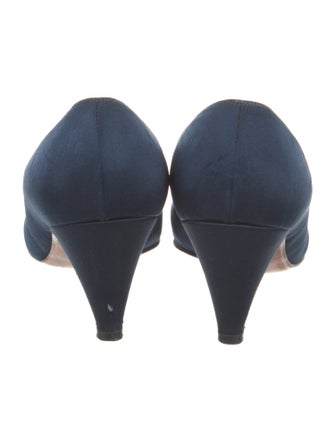 Saks Fifth Avenue Satin Pumps