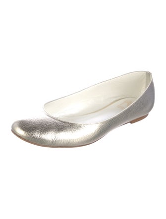 Saks Fifth Avenue Leather Ballet Flats