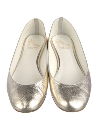 Saks Fifth Avenue Leather Ballet Flats
