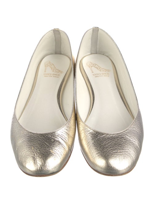 Saks Fifth Avenue Leather Ballet Flats