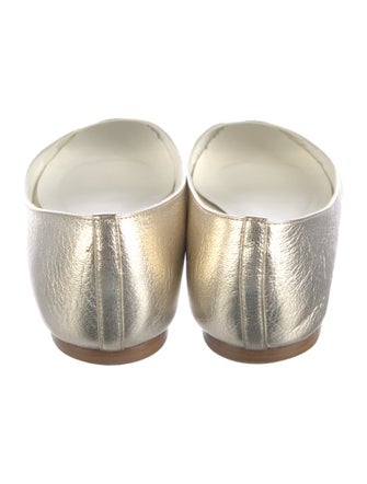 Saks Fifth Avenue Leather Ballet Flats