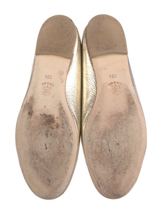 Saks Fifth Avenue Leather Ballet Flats