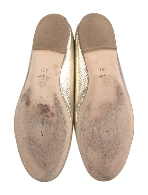 Saks Fifth Avenue Leather Ballet Flats