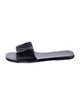 Saks Fifth Avenue Leather Slides