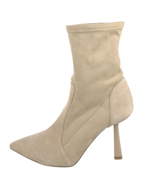 Saks Fifth Avenue Suede Sock Boots