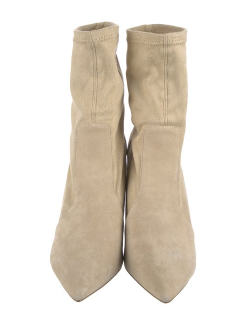 Saks Fifth Avenue Suede Sock Boots