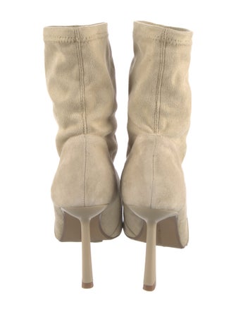 Saks Fifth Avenue Suede Sock Boots