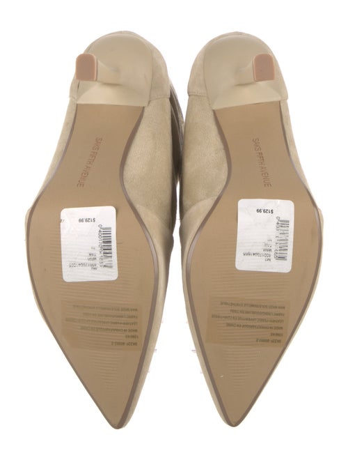 Saks Fifth Avenue Suede Sock Boots