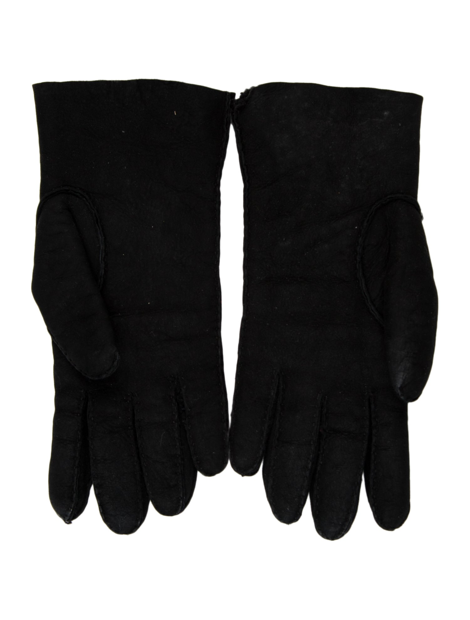 Saks Fifth Avenue Leather Fashion winter glove