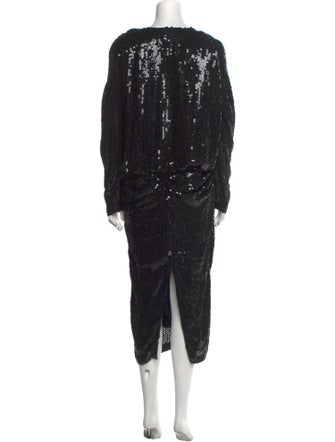 Saks Fifth Avenue Silk Midi Length Dress