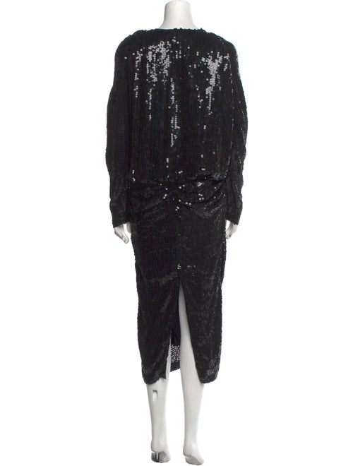 Saks Fifth Avenue Silk Midi Length Dress