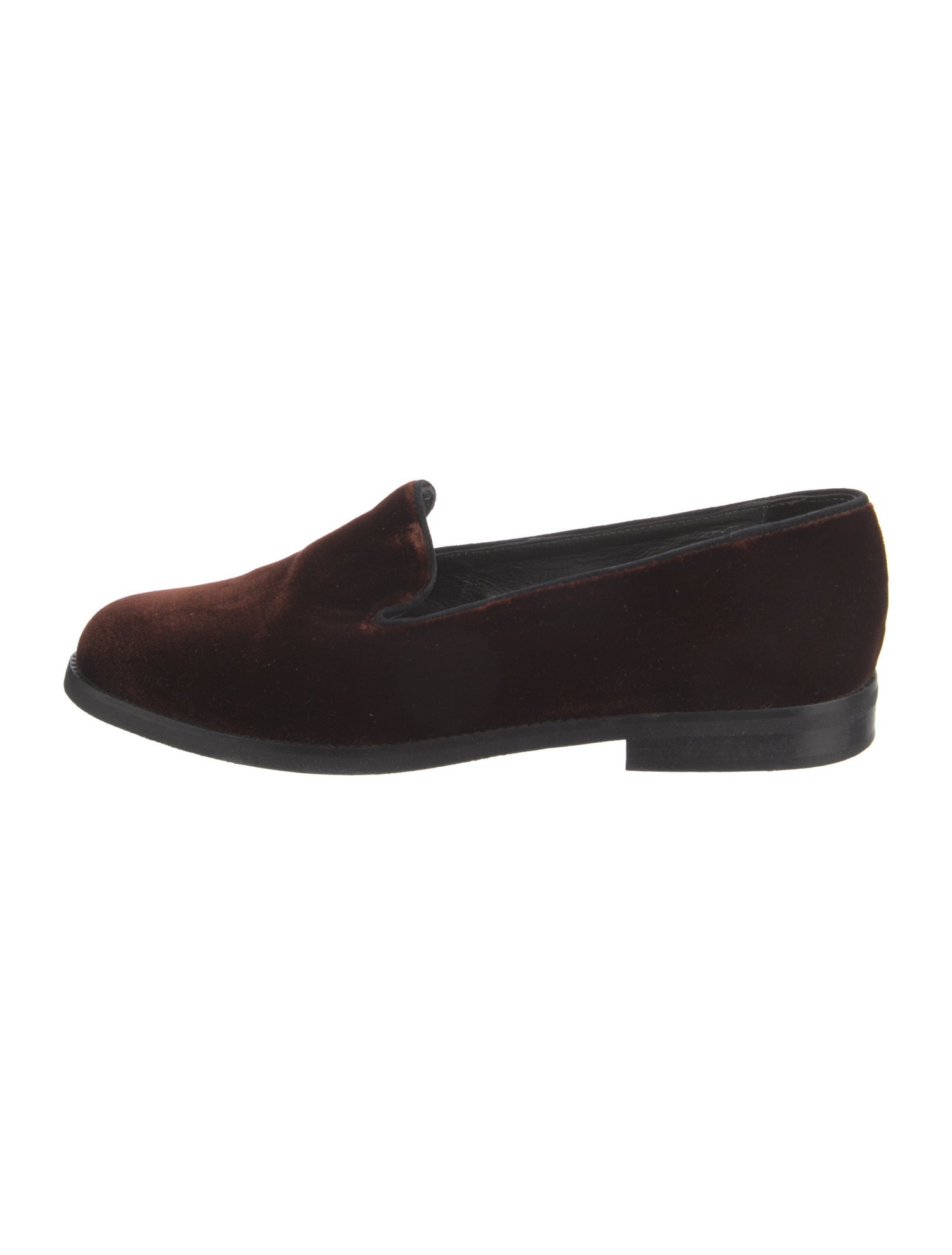 Saks Fifth Avenue Velvet Loafers