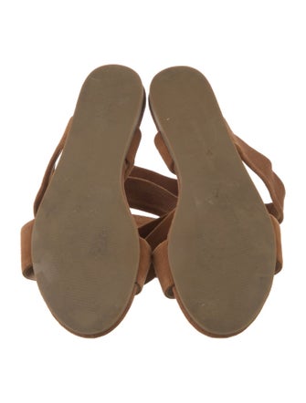 Saks Fifth Avenue Suede Gladiator Sandals