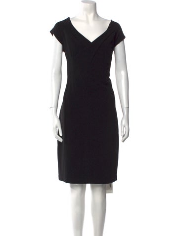 Saks Fifth Avenue Dresses V-Neck Knee-Length Dress XXL