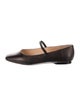 Saks Fifth Avenue Leather Mary Jane Flats